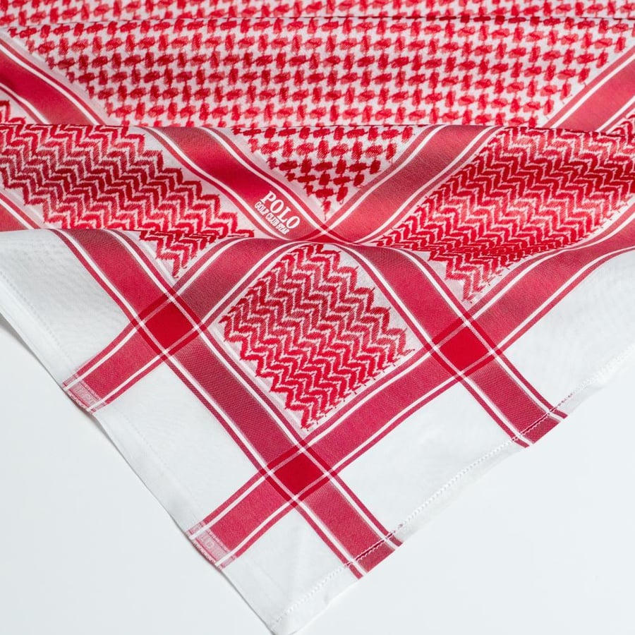 Classic red polo ghutra