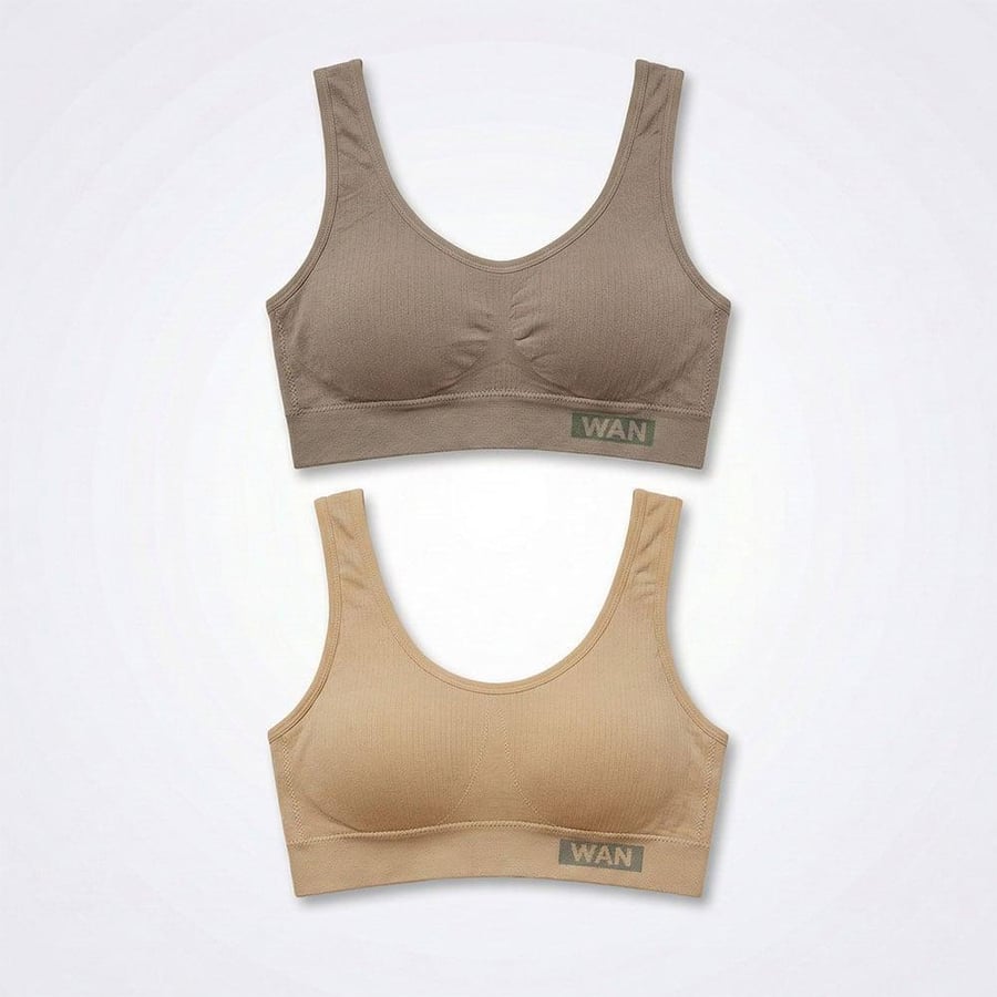 Comfortable padded vest without wires for daily use - 6 pieces