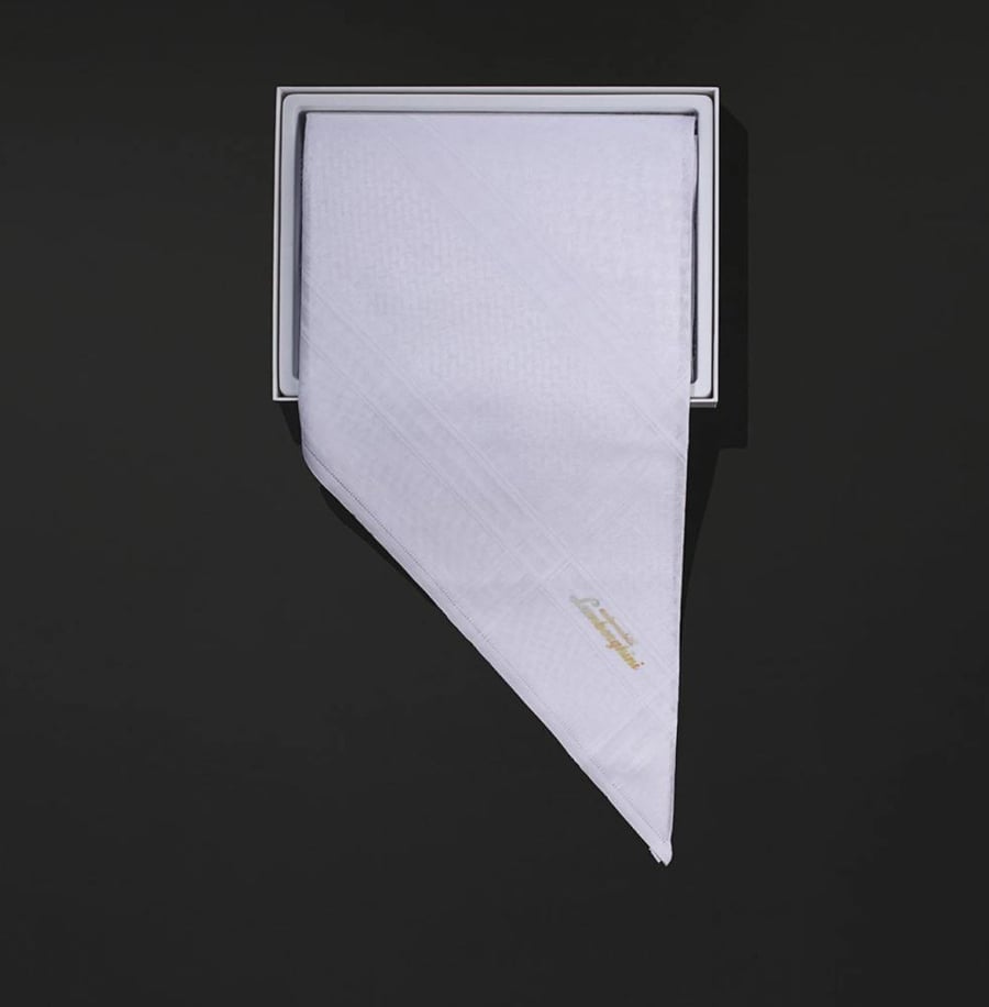 Lamborghini white ghutra