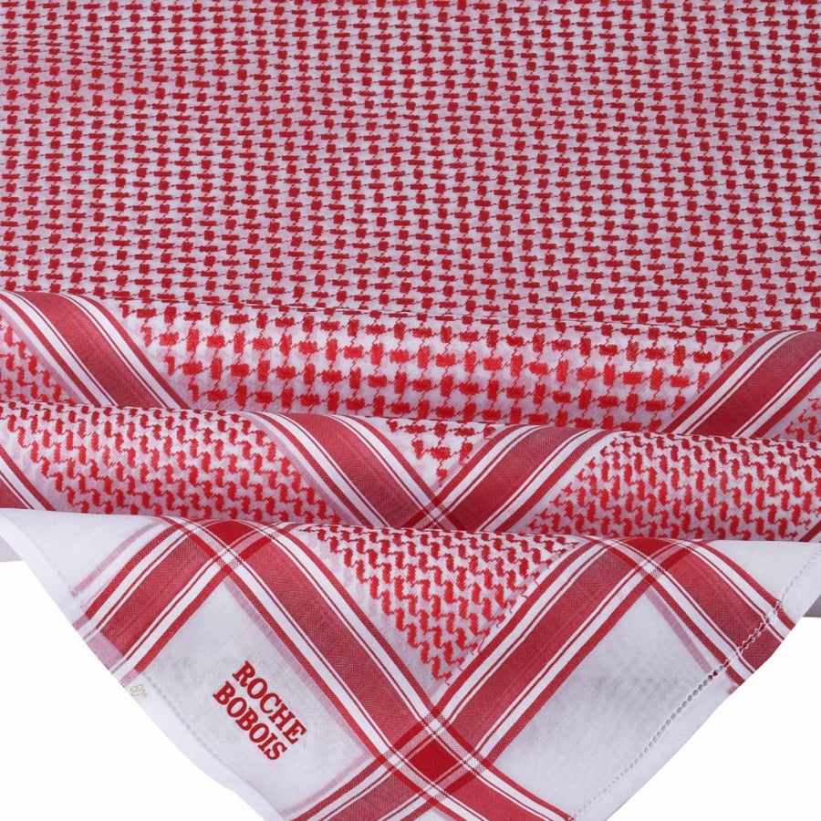 Men's red Rashad Boubwa ghutra