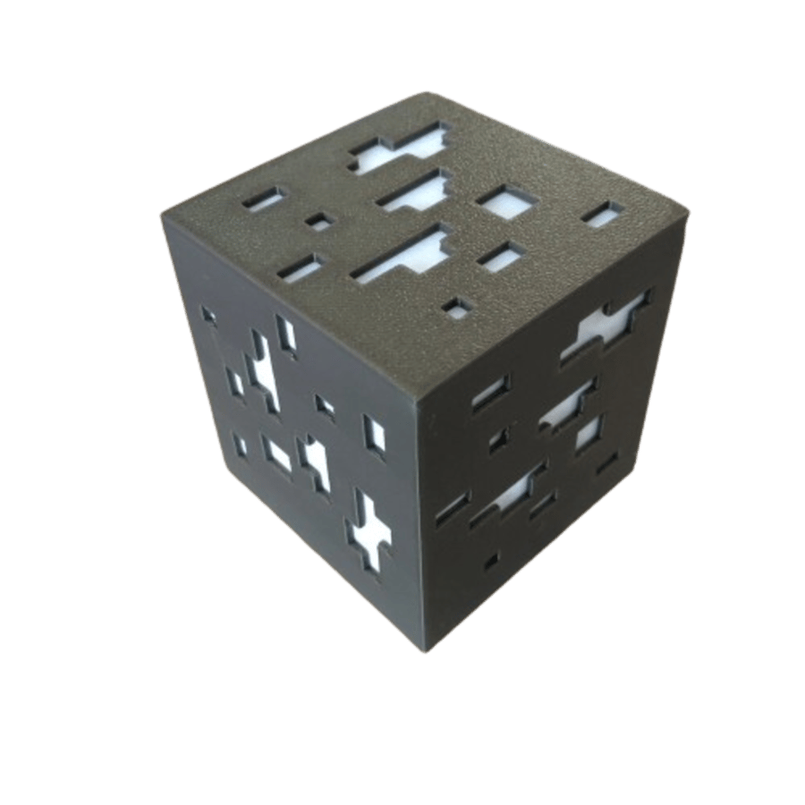 Minecraft ore lamp, Square Shape LED, Gift, Light night, Table lighting, desk, decorations, furniture for your home.