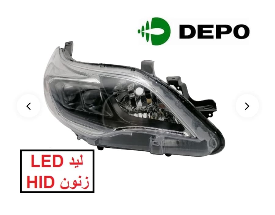 شمعة تويوتا افالون 2013-2018 LED زينون DEPO
