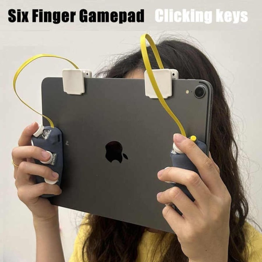 ازرار بيانو اخطبوط للايباد تحكم 8 أصابع مع 6 أزرار pubg ببجي او كود