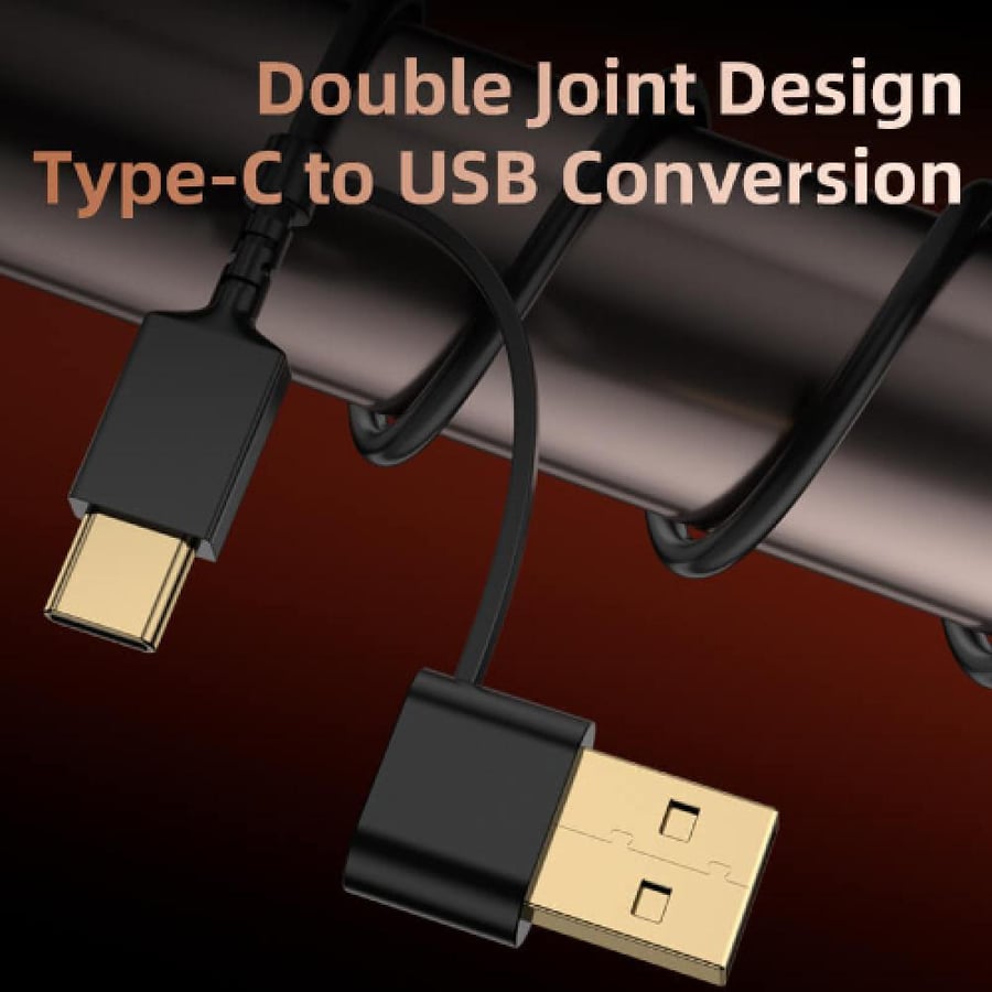 كرت صوت بمنفذ تايب سي او USB يدعم 7 1 بـ3 انماط PIVA