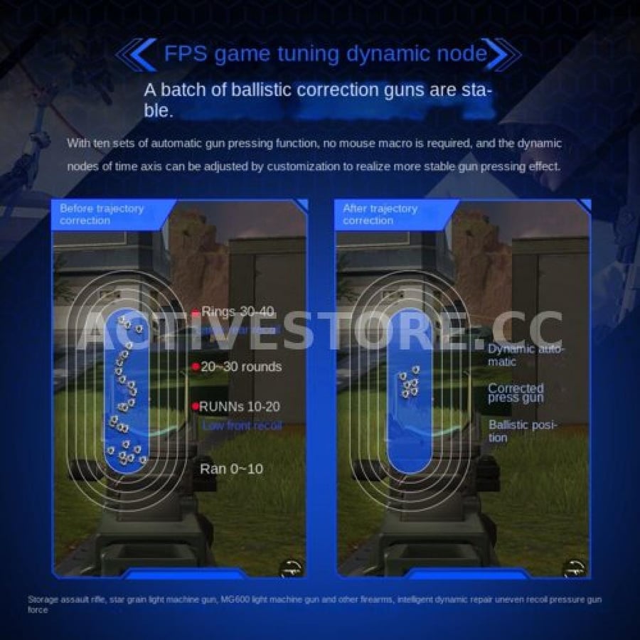 قطعة F6X Lite لربط الكيبورد والماوس والجهاز + تدعم خاصية اللمس | GamWing