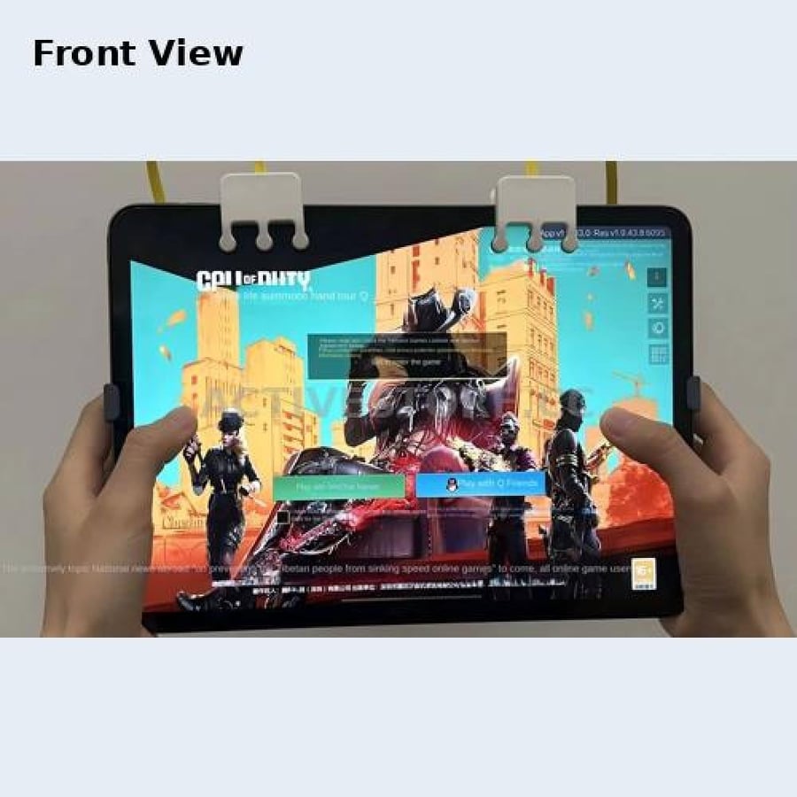 ازرار بيانو اخطبوط للايباد تحكم 8 أصابع مع 6 أزرار pubg ببجي او كود