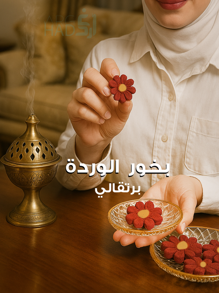 بخور وردة برتقالي