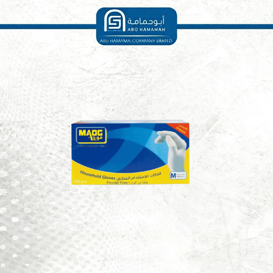 قفازات موج استخدام مرة واحدة وسط 10*70
