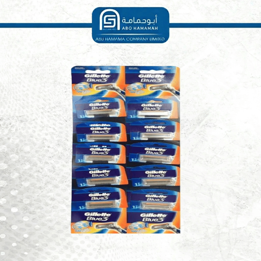 مكينة حلاقة جيليت بلو 3 10 حبة