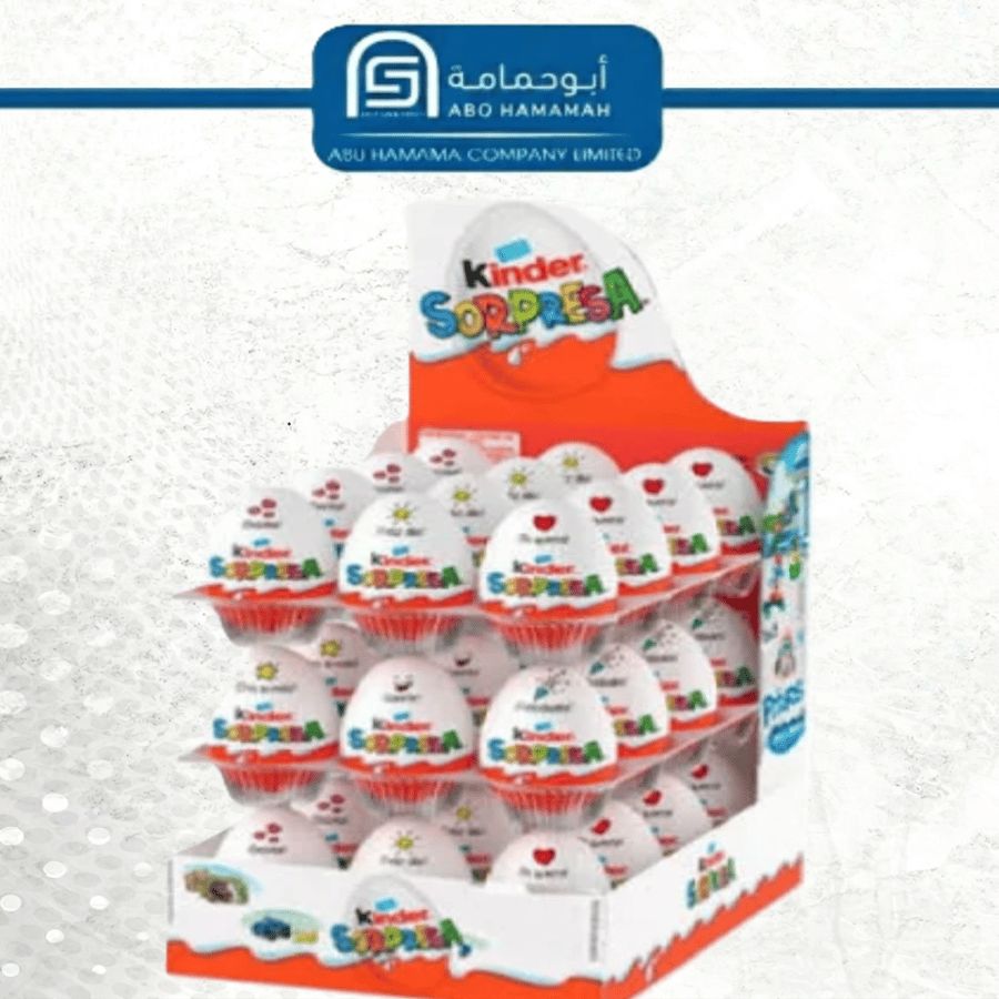 شوكلاتة كندر بيض 24حبة