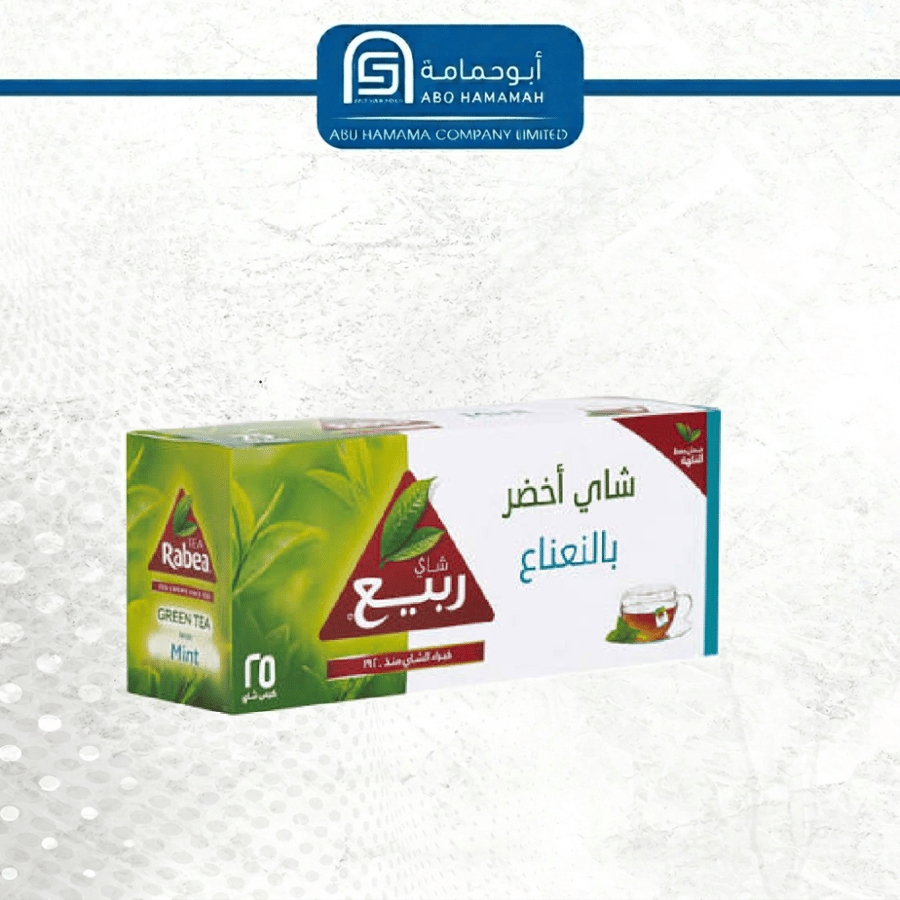 شاي الربيع اخضر علاقي 24*25  نعناع