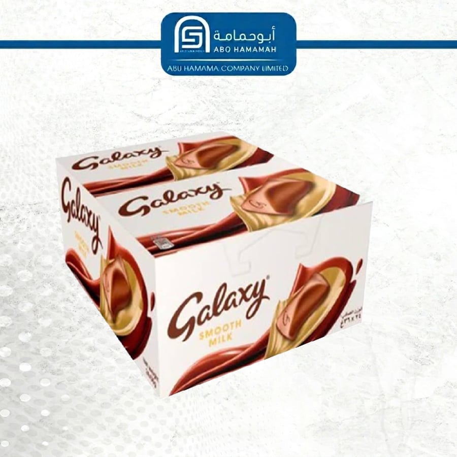 شوكولاتة جالكسي كراميل صغير 1* 24 * 18جم