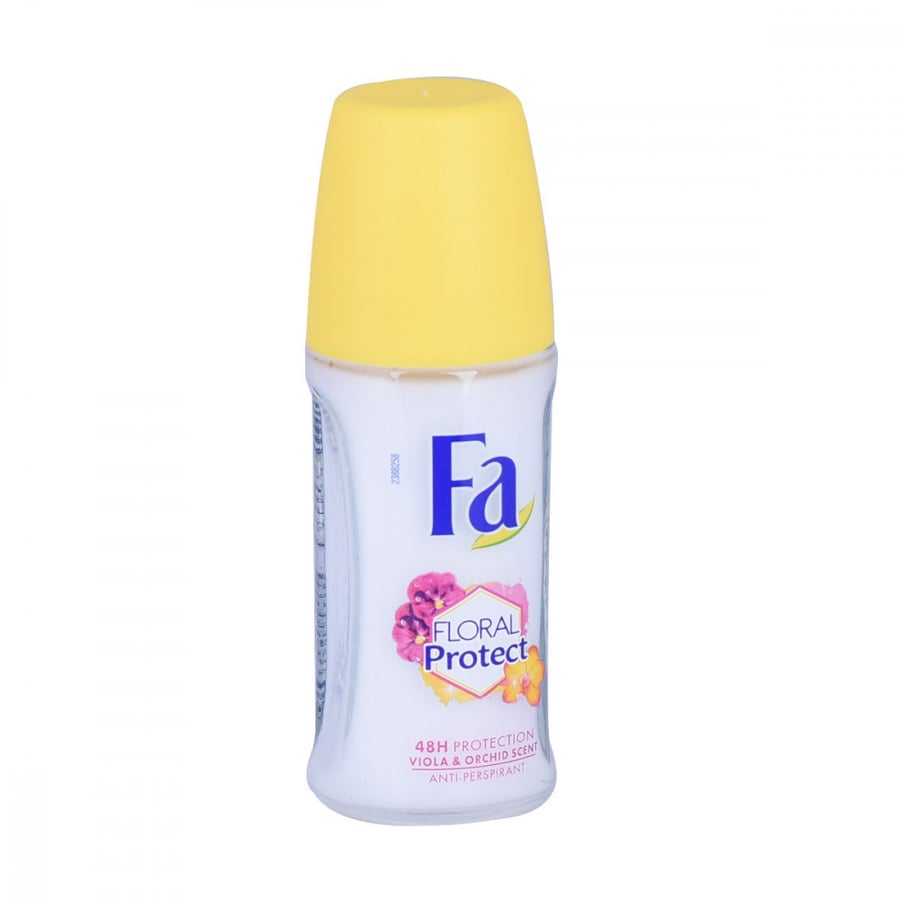 FA . Yellow Protect Roll On Deodorant