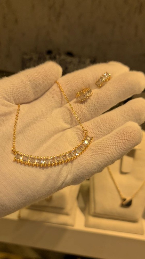 طقم ناعم مطلي