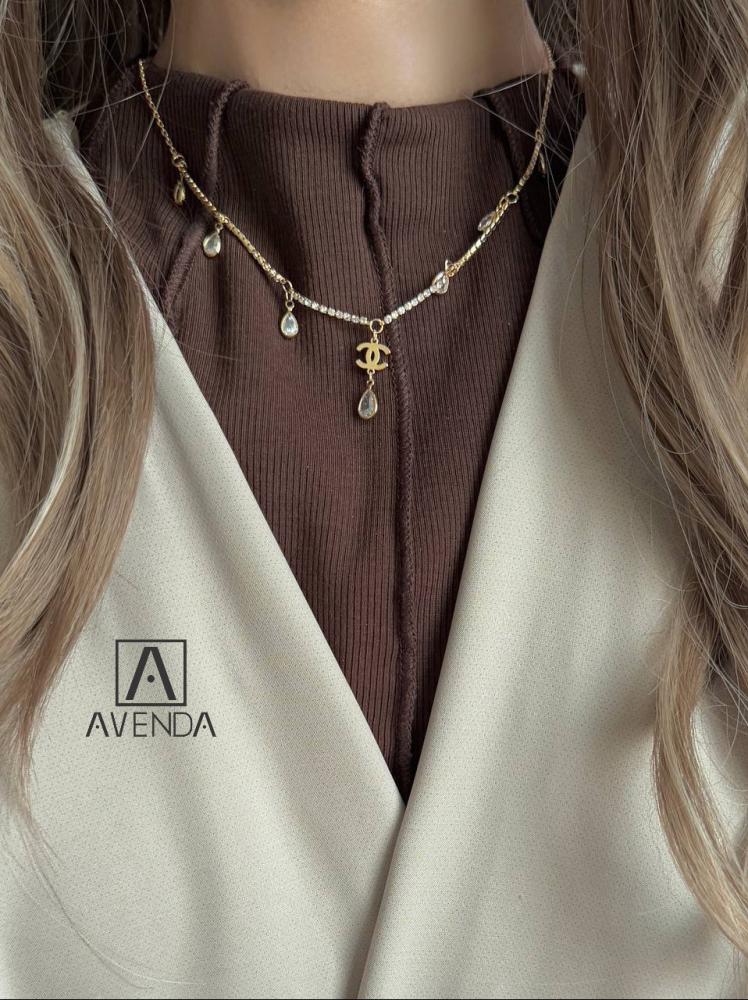 سلسال شوكر مطلي
