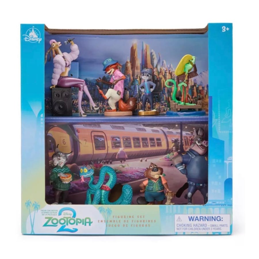 مجموعة مجسمات زوتوبيا 2 – 8 قطع