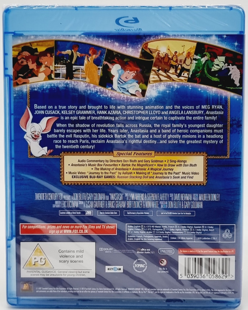 فلم Blu-ray -  انستازيا