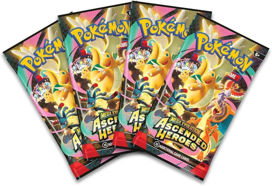 بوكس بوكيمون Pokémon Mega Evolution Ascended Heroes  Mega Emboar ex Box