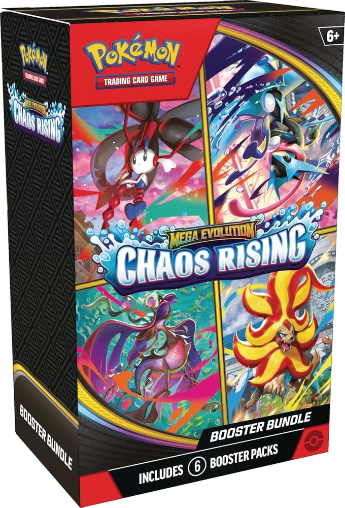 بوستر بندل بوكيمونPokemon Chaos Rising Booster