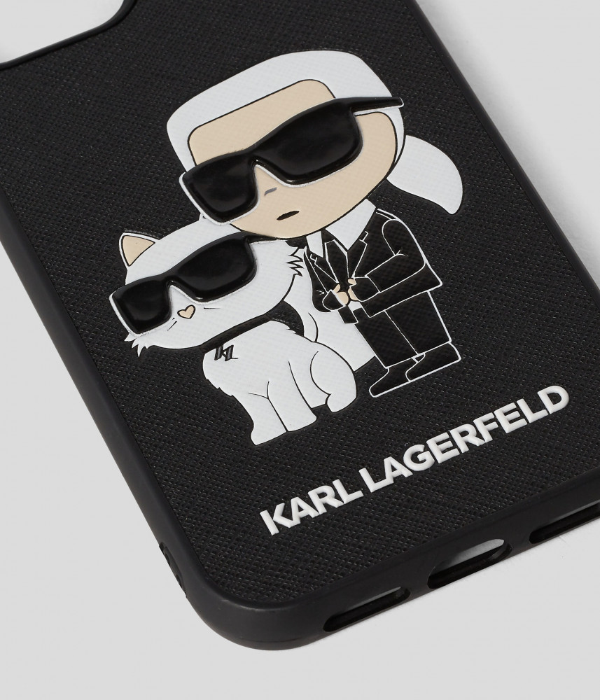 كفر ايفون 14 أسود ماركة KARL