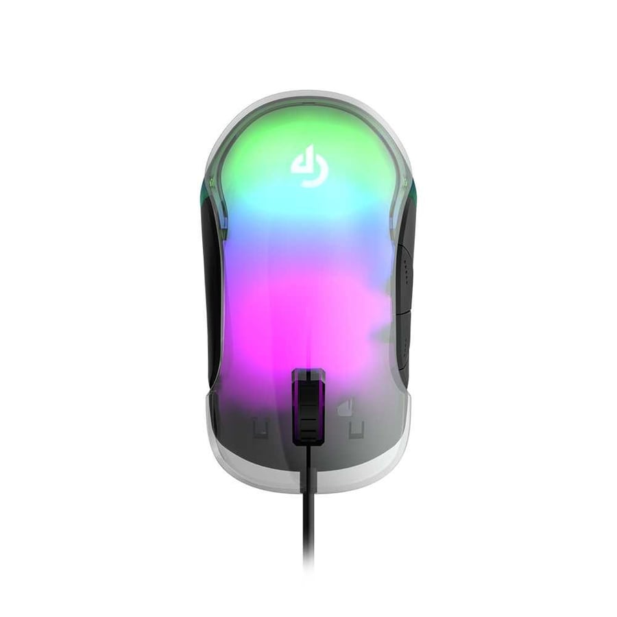 ماوس الألعاب RGB 8D Crystal Shell 12800 DPI - بورودو