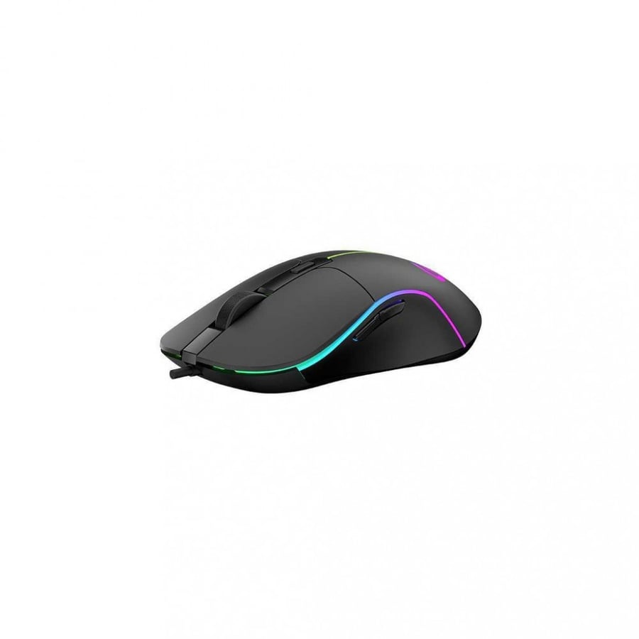 ماوس العاب سلكي 7D من بورودو 6 Breathing RGB سطح مطاطي