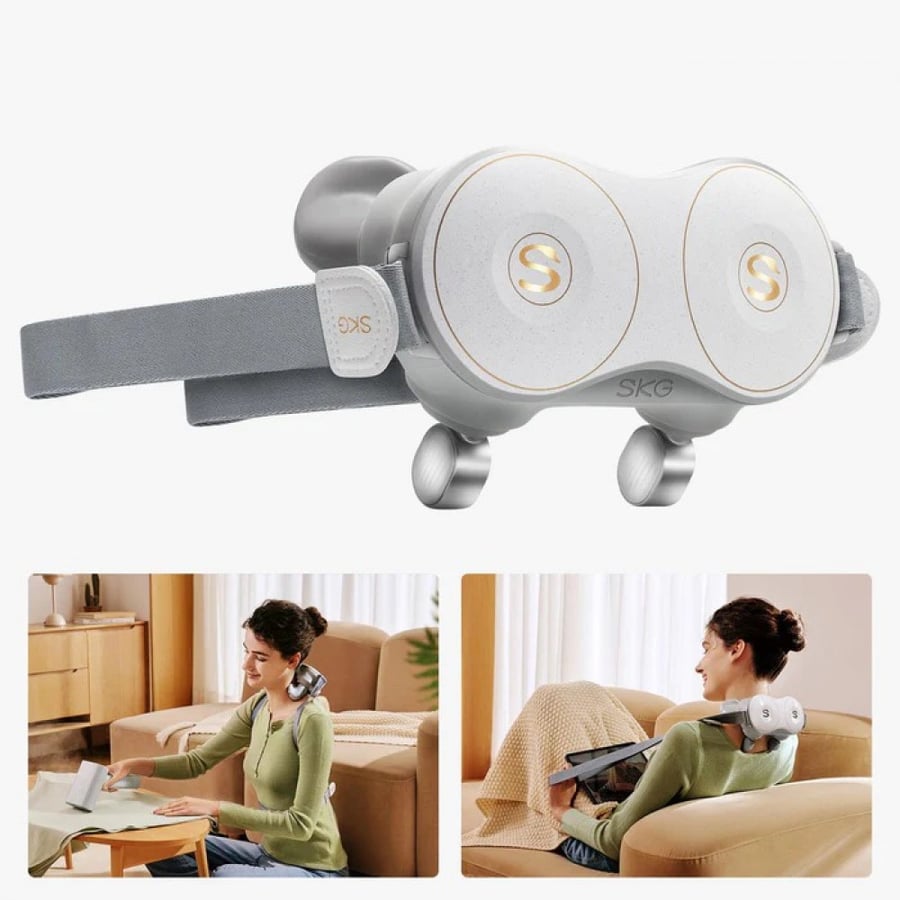 جهاز مساج العناية بالرقبة والاكتاف من SKG SKG H7 SHIATSU NECK & SHOULDER MASSAGER WITH HEAT