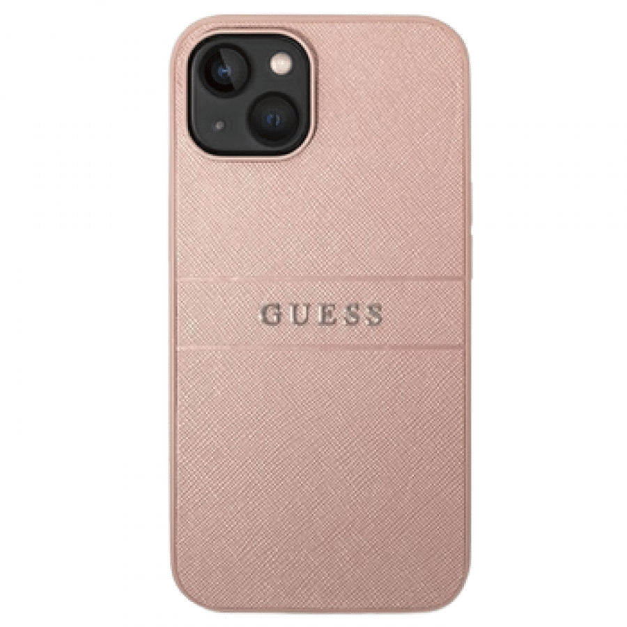 كفر ايفون 14 وردي ماركة GUESS