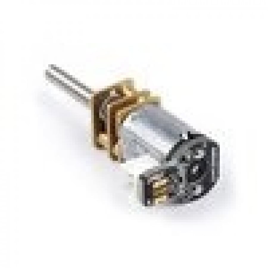محرك تروس معدني صغير - N20 DC 12V-210RPM