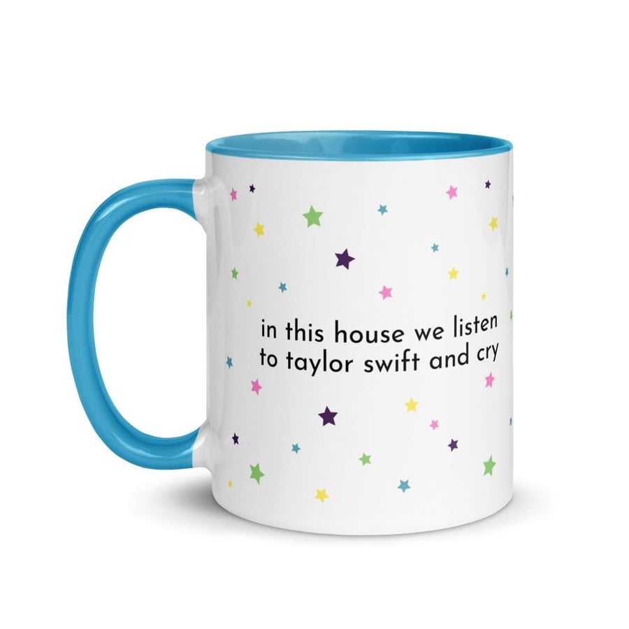 كوب Mug تايلور سويفت نجوم ملونة Taylor Swift