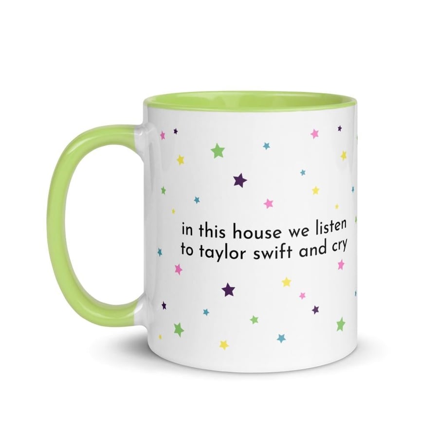 كوب Mug تايلور سويفت نجوم ملونة Taylor Swift