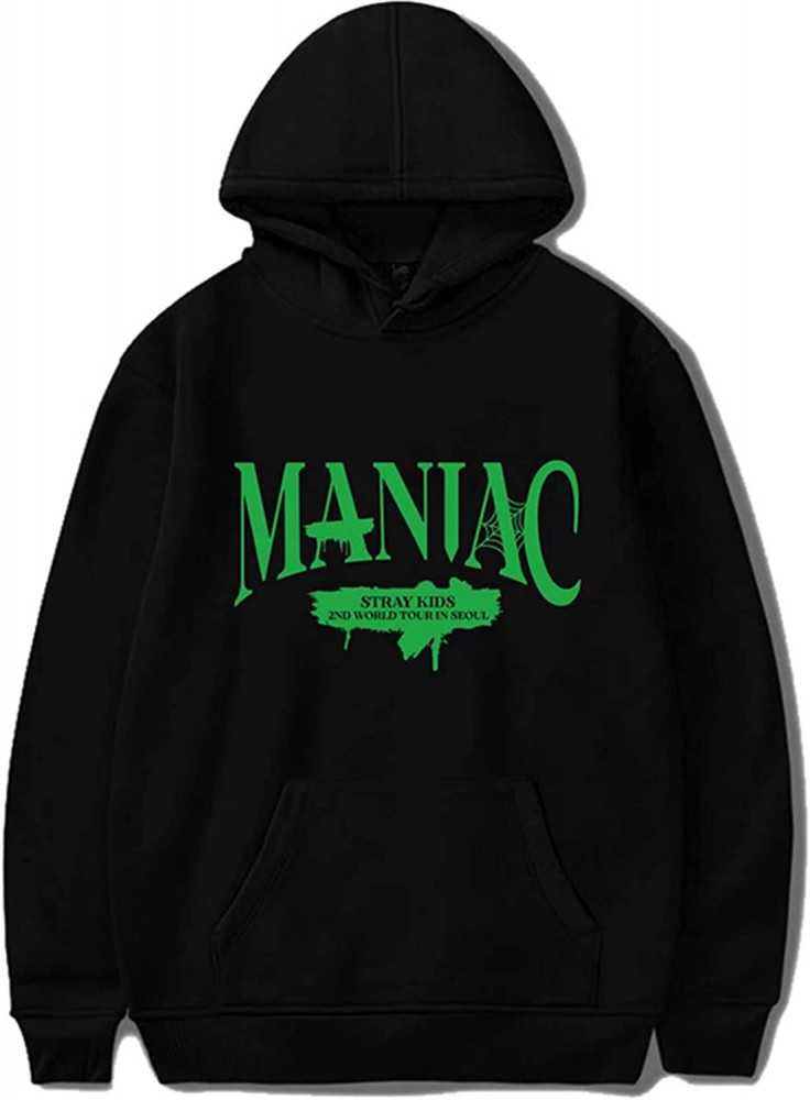 هودي بطباعة ستراي كيدز Stray kids مانياك Maniac