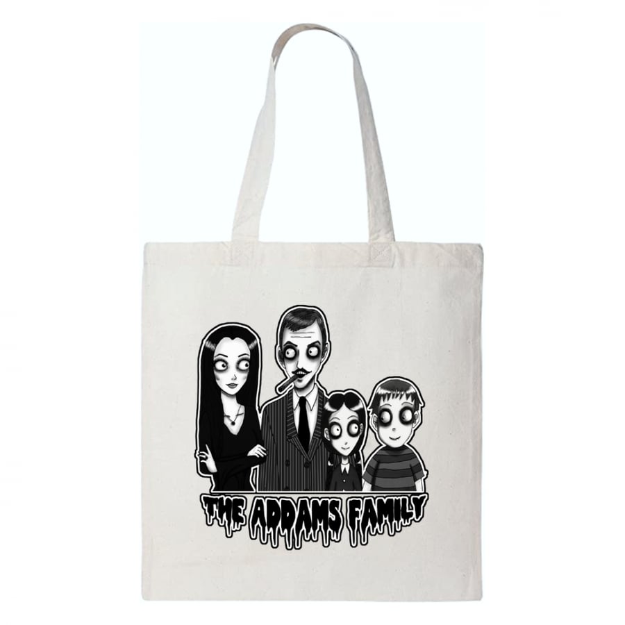 شنطة قماشية Tote bag آدامز فاميلي Addams Family