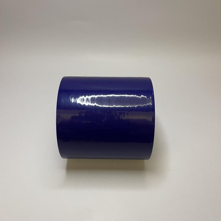 Transparent blue binding wrap