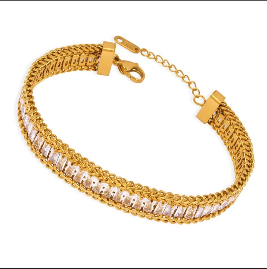 أسوارة الشبكة المجدولة (Woven Mesh Bracelet)