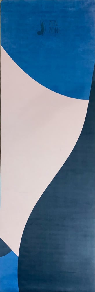 Suede Yoga Mat with Pattern