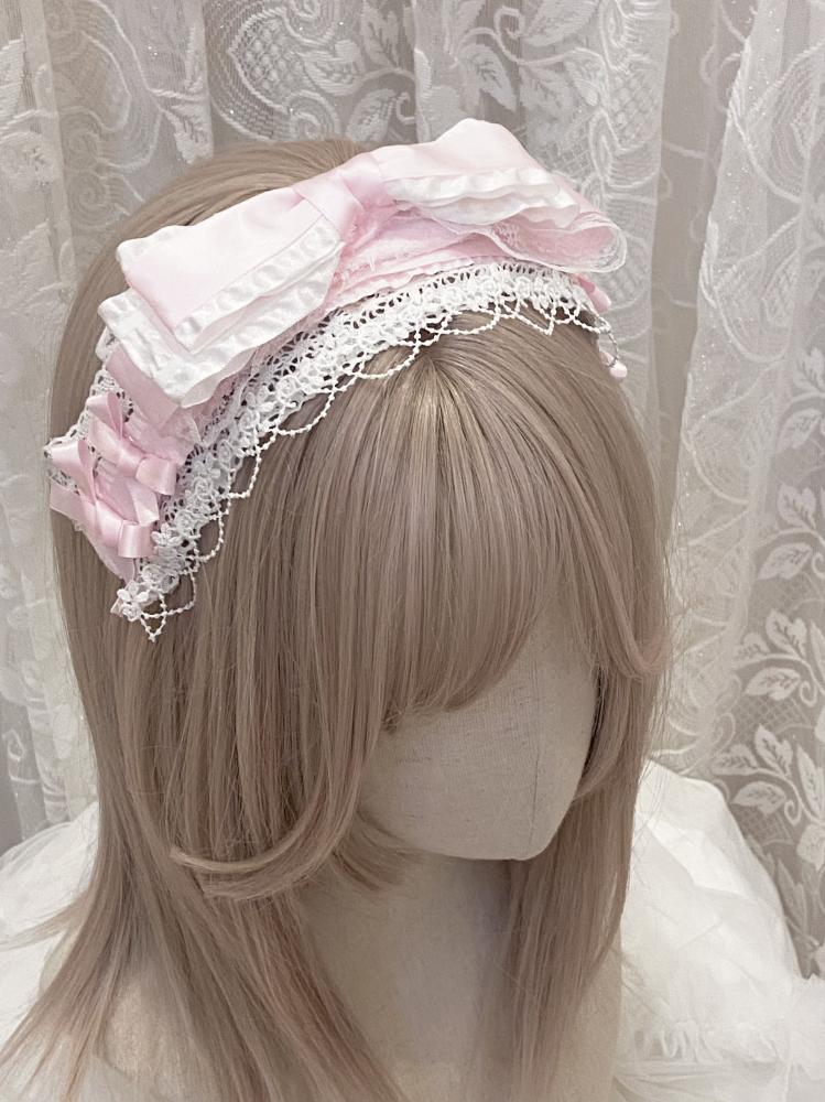 زينة رأس قماشيه ♡ Dolly Ruffles Headband
