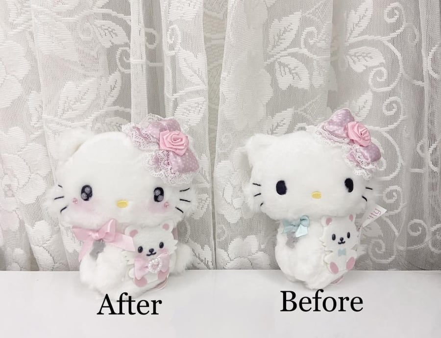 تعليقة دمية تشارمي كيتي مزينه | plushie of charmmykitty