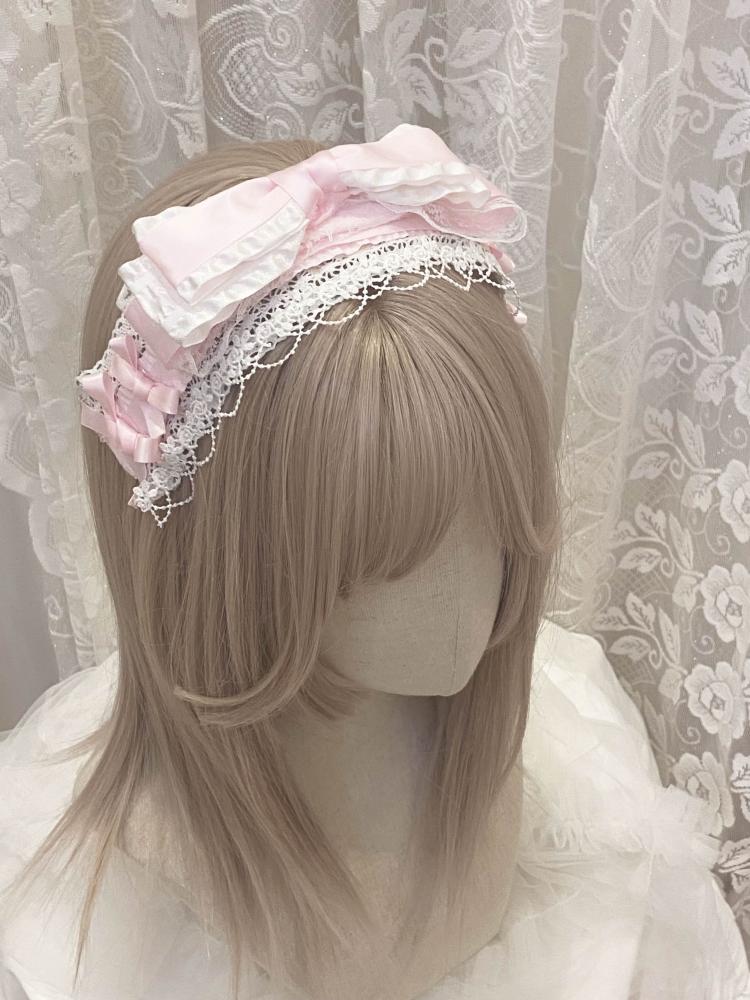 زينة رأس قماشيه ♡ Dolly Ruffles Headband