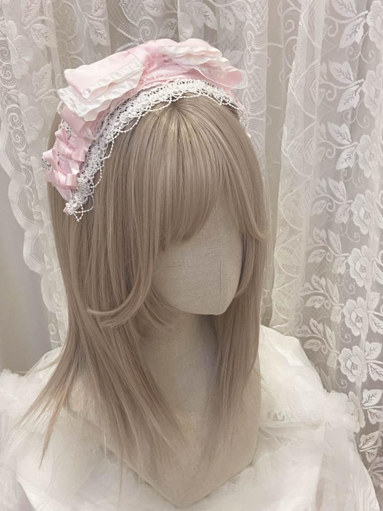زينة رأس قماشيه ♡ Dolly Ruffles Headband