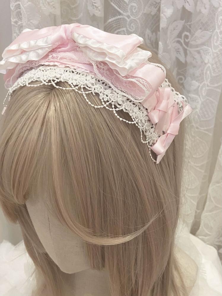 زينة رأس قماشيه ♡ Dolly Ruffles Headband