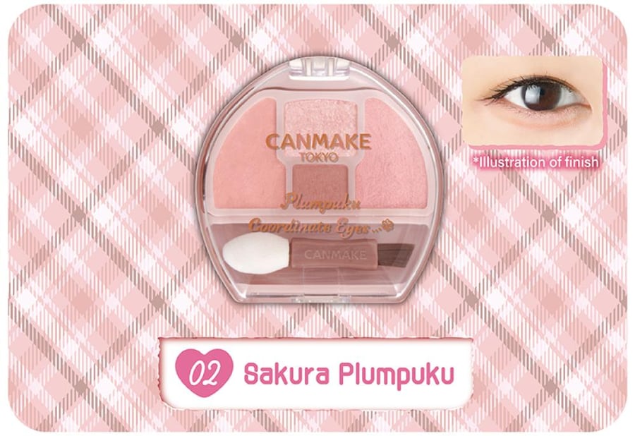 [شحن فوري] mini canmake eyeshadow palette