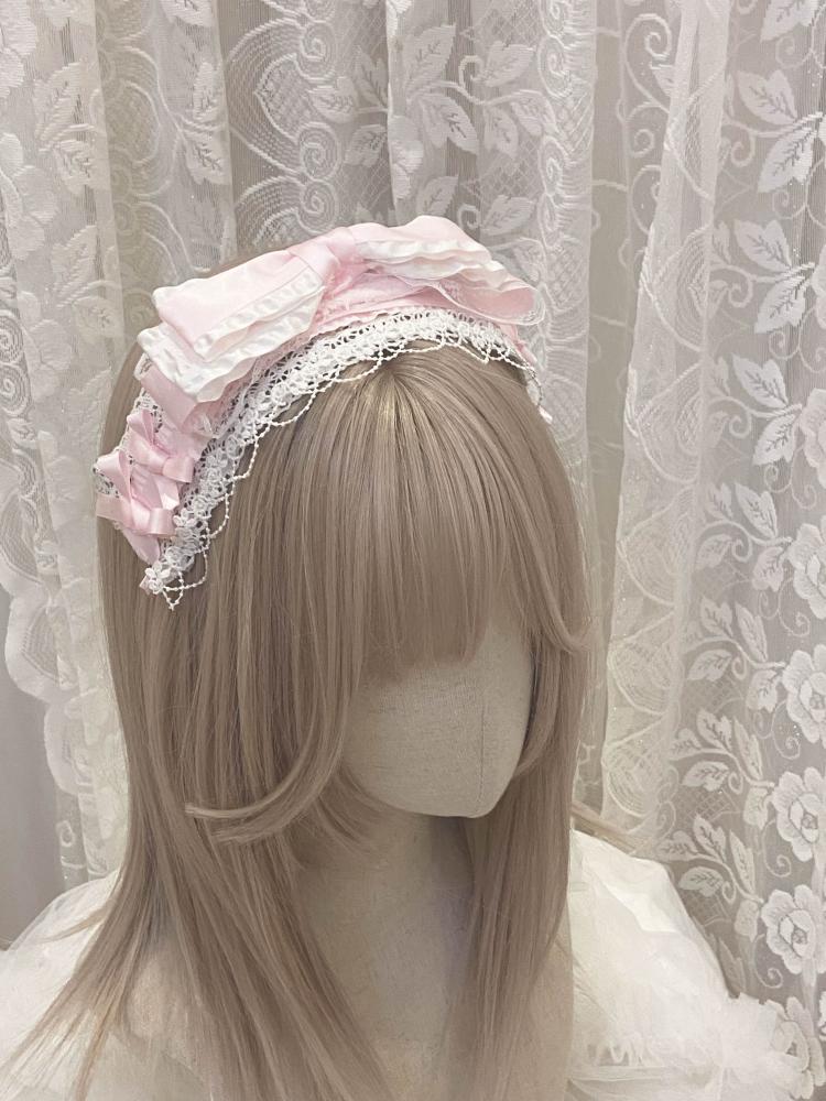 زينة رأس قماشيه ♡ Dolly Ruffles Headband