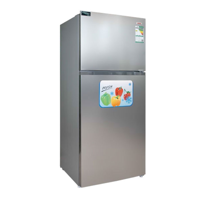 Basic 2-Door Refrigerator 16.4 Feet - Inverter - Steel