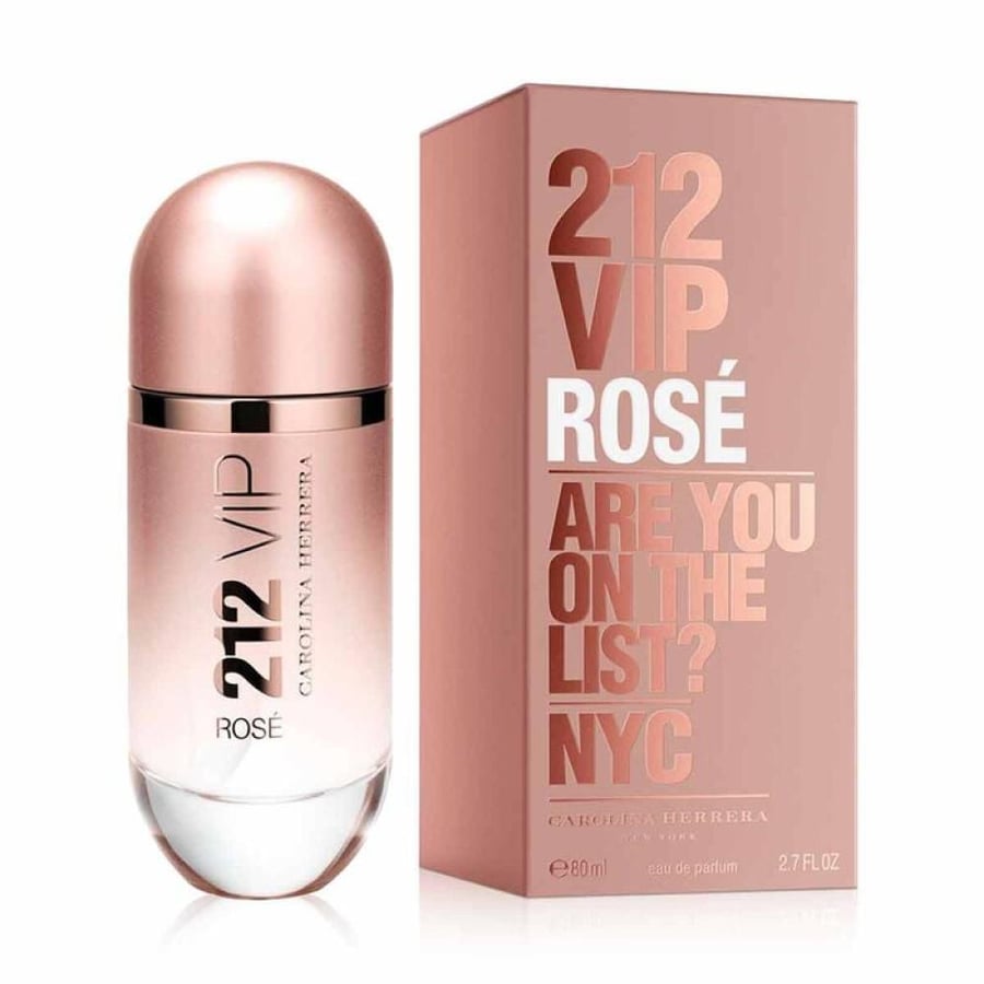 عطر كارولينا هيريرا (212 VIP) روز نسائي بارفيوم 80 مل