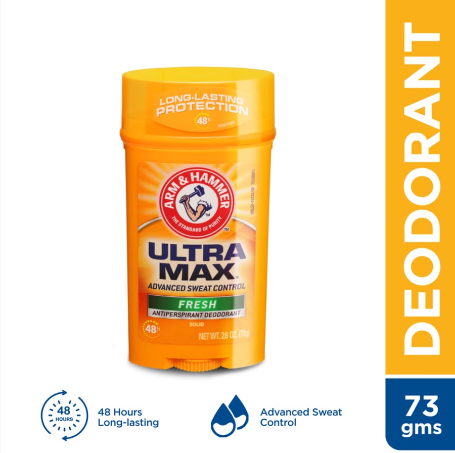 Arm & Hammer Ultra Max Fresh Deodorant Wide 73 gm