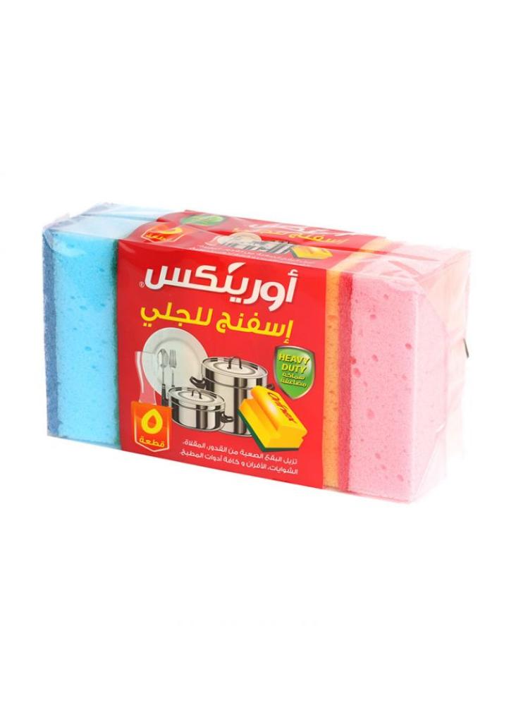 ORINEX SPONGE  SCOURER 5 PCS