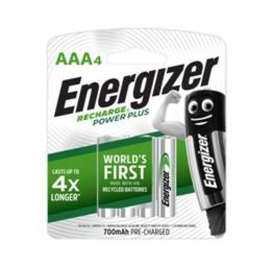 AAA 4 Energizer recharge