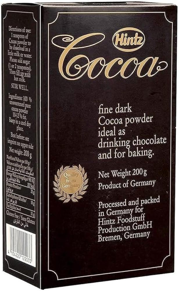 Hintz Cocoa powder 200 GM