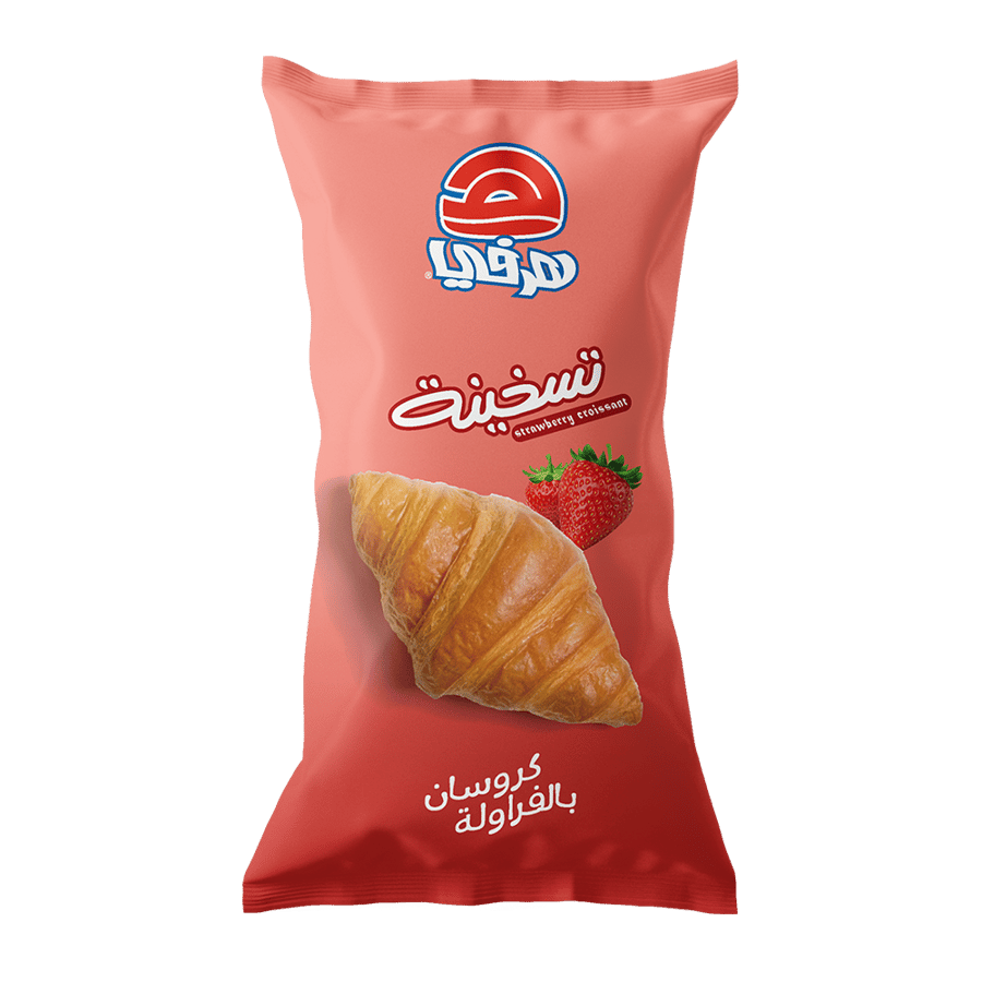 هرفي كروسان بالفراولة 55 غ